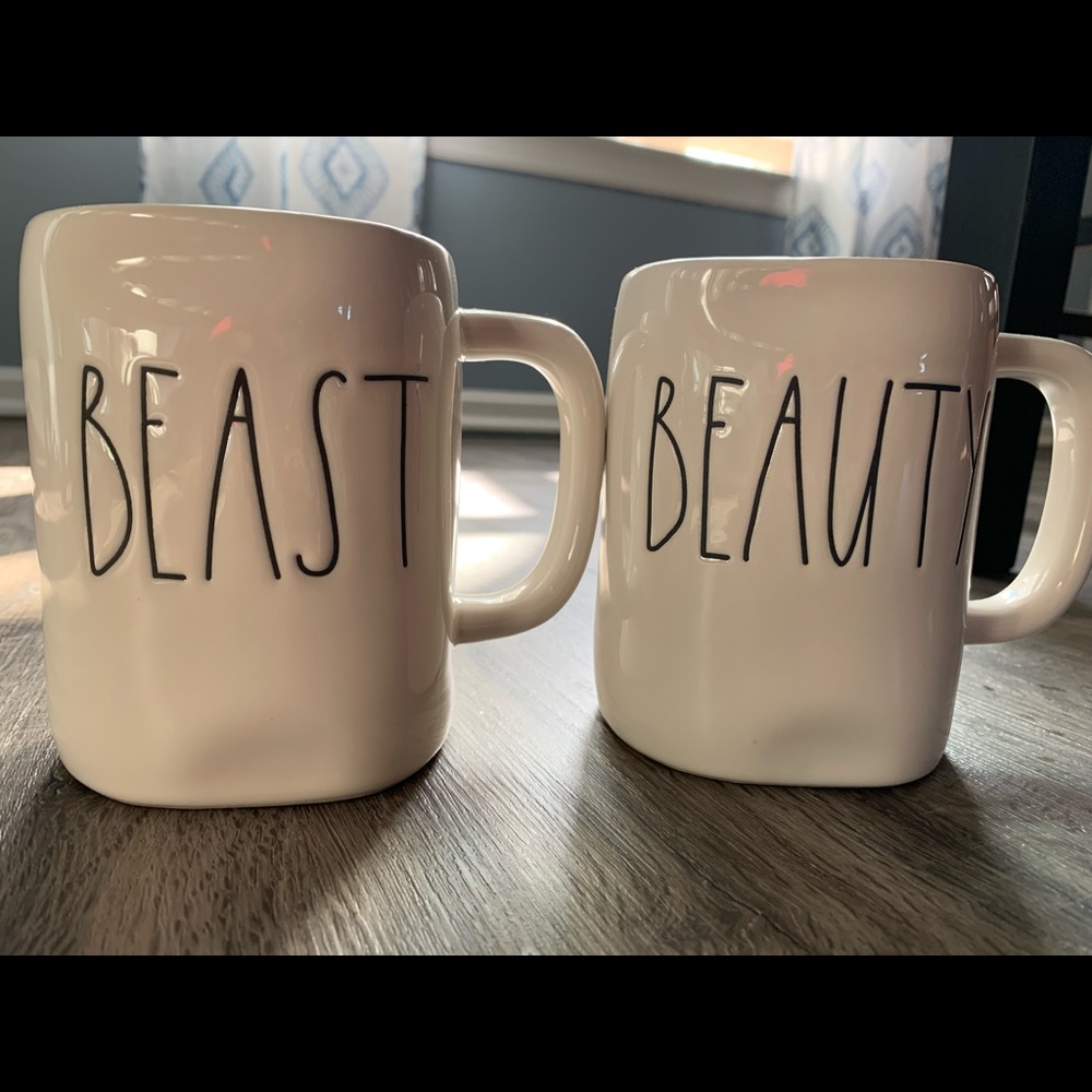 Rae Dunn Beauty and Beast set